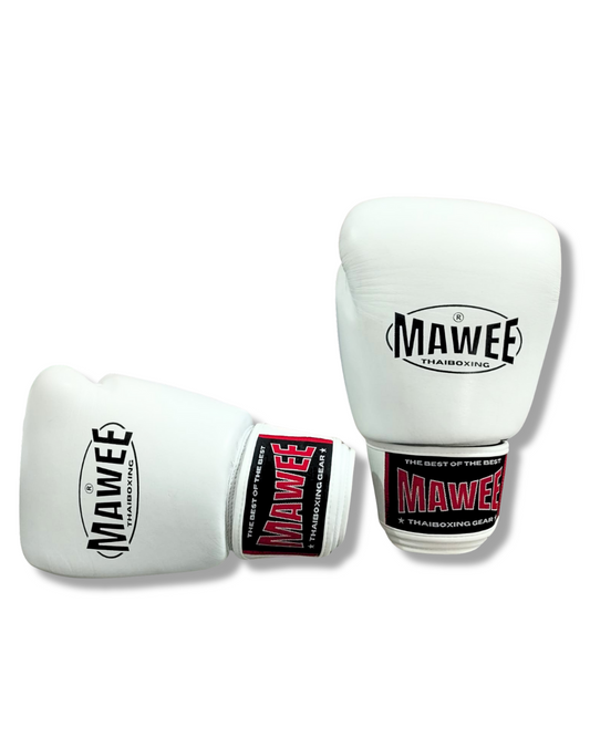 Guantes Mawee Cuero Genuino BLANCO